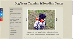 Desktop Screenshot of dogyearsllc.net